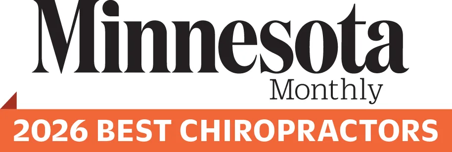 Minnesota Monthly 2026 Best Chiropractors award badge